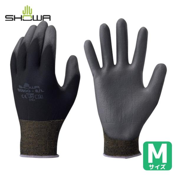 SHOWA ウレタン背抜き手袋(手のひらコートタイプ)|特長:長繊維を使用し、ホコリや糸くずの発生しにくい低発じん性手袋です。 発泡ポリウレタンを手のひらにコーティングしているため、高いすべり止め効果を発揮し、通気性にも優れています。 包装...
