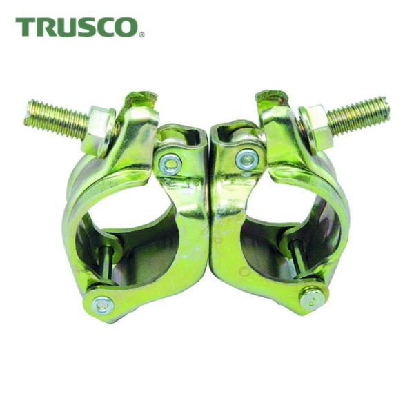トラスコ TRUSCO 単管同径クランプ 自在 Φ48.6XΦ48.6 (1個) TCDJ