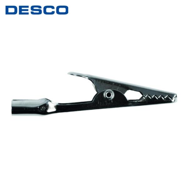 DESCO 静電気対策接地用品|特長:全てのアダプターが標準バナナプラグに合うようになっています。 バナナプラグとワニ口の兼用タイプになります。