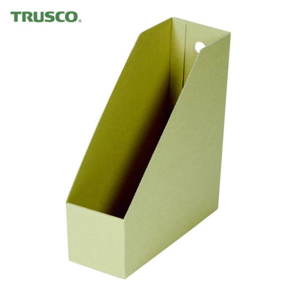 TRUSCO ファイルケース|特長:安価タイプの組み立て式ファイルボックスです。 軽くて丈夫な段ボールタイプで書類などの整理整頓に役立ち、廃棄もしやすいタイプです。