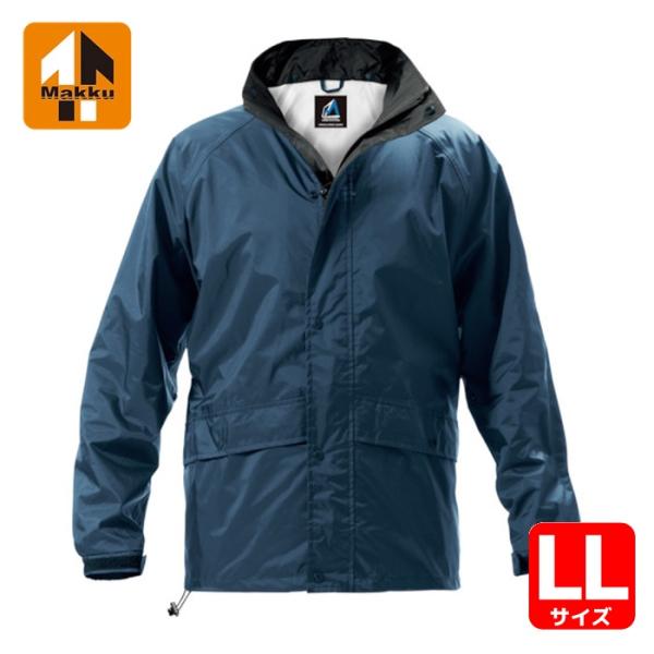 マック Makku レインスーツ フェニックス2 ネイビー LL (1着) AS-7400-33