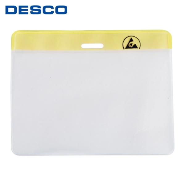 特長●黄色の帯とESDシンボルマークにより見易く、この名札ホルダーを付けている人がESD保護対策をしていることが周囲に一目でわかります。●摩擦電気を100V以下に抑えます。●内側はアンチ・プリント、非ESDビニール付きなので、お客様の書類か...