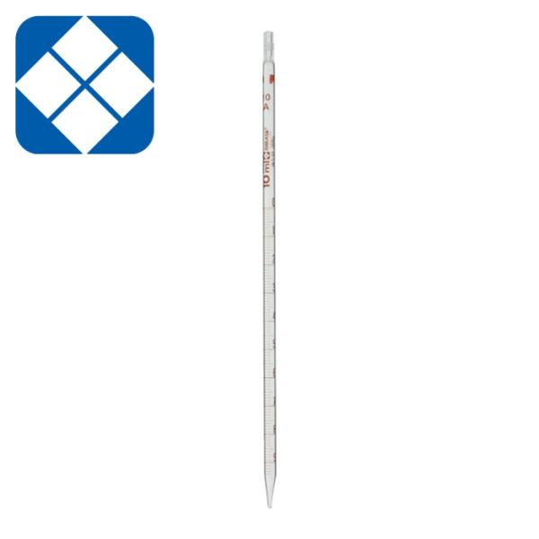 SIBATA 柴田科学 020020-10A メスピペット スーパーグレード 先端目盛 10mL (1本)