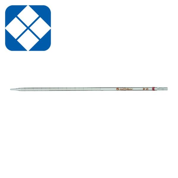SIBATA 柴田科学 020020-5A メスピペット スーパーグレード 先端目盛 5mL (1本)