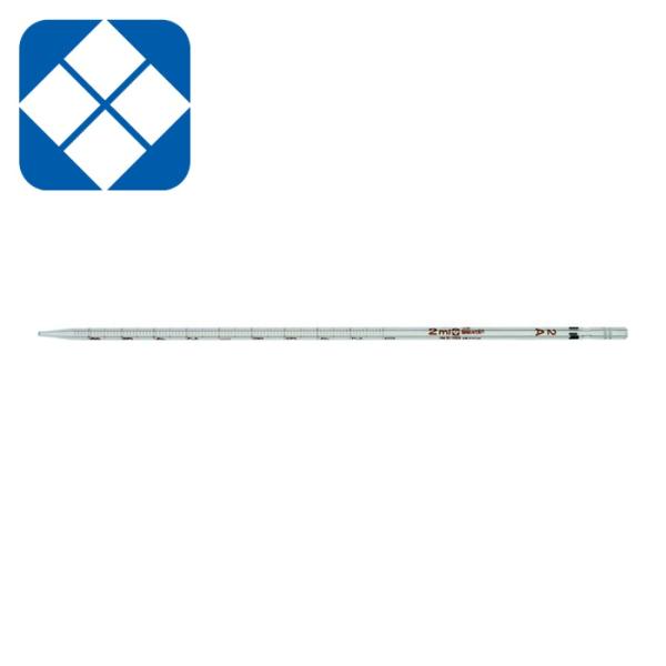 SIBATA 柴田科学 020020-2A メスピペット スーパーグレード 先端目盛 2mL (1本)