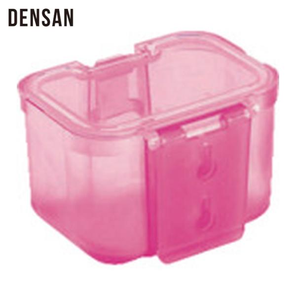 デンサン DENSAN SP-44R スケルトン小箱赤 (1個)
