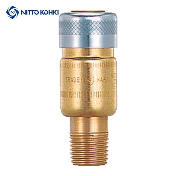 日東工器 22SM BRASS NBR ミニカプラ酸素用22SM(01171) (1個)