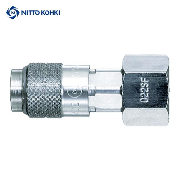 日東工器 CC22SF BRASS NBR ミニコック 酸素用CC22SF(51324) (1個)