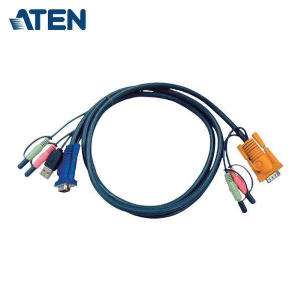 ATEN 2L-5301U USB KVMケーブル オーディオ対応 SPHD KVM用 1.2m (1本)