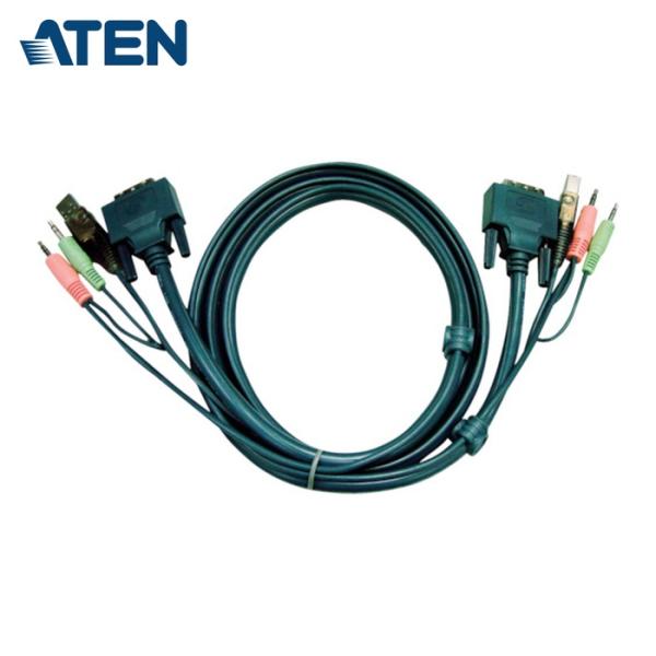 ATEN 2L-7D02U DVI KVMケーブル 1.8m (1本)