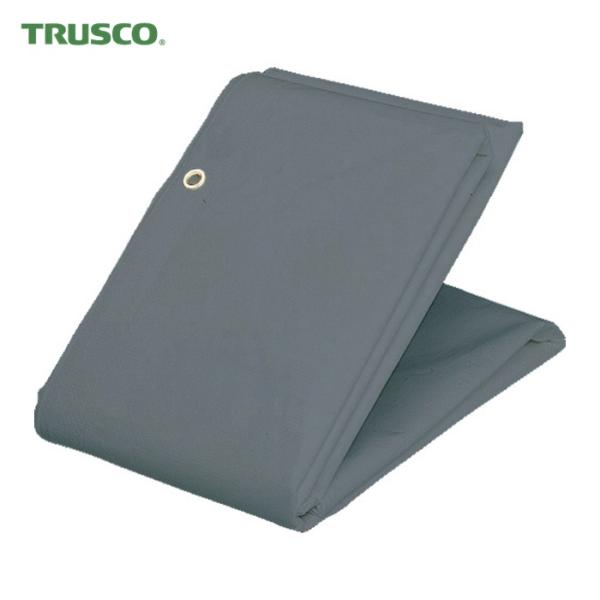 TRUSCO 防炎シート|特長:軽量で作業性が向上します。 焼却時、ダイオキシン類の発生が少ないシートです。 使用環境温度:・40°C~60°Cで寒冷地でも使用可能です。