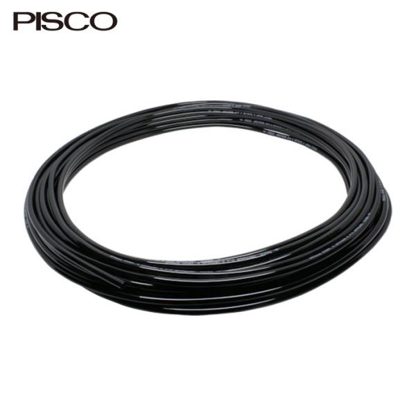 PISCO ピスコ UBT1280-50-B 空気専用ポリウレタンチューブ ブラック 12×8mm 50m (1巻)
