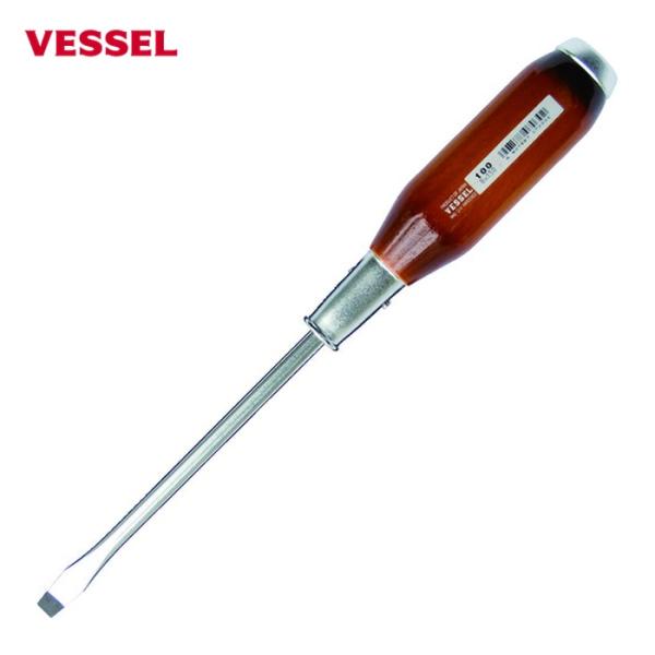 ベッセル VESSEL 100-8-150 強力貫通ドライバー100 -8×150 (1本)