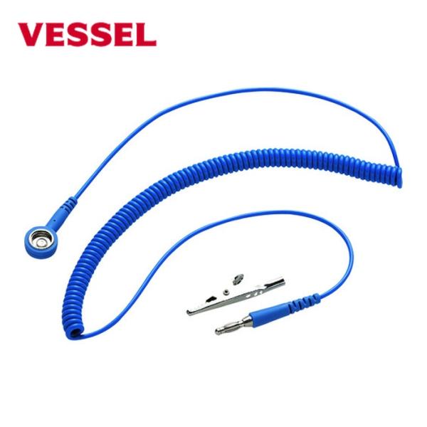 特長●EPS-05交換用コードです。●ワニ口クリップをはずすと、バナナジャックに差し込めます。●ポリウレタン使用のカールコードは、軽量で耐久性が高いです。●1MΩの電流制限抵抗入りです。●帯電を防止するシールドバッグ包装です。用途●一般作業...