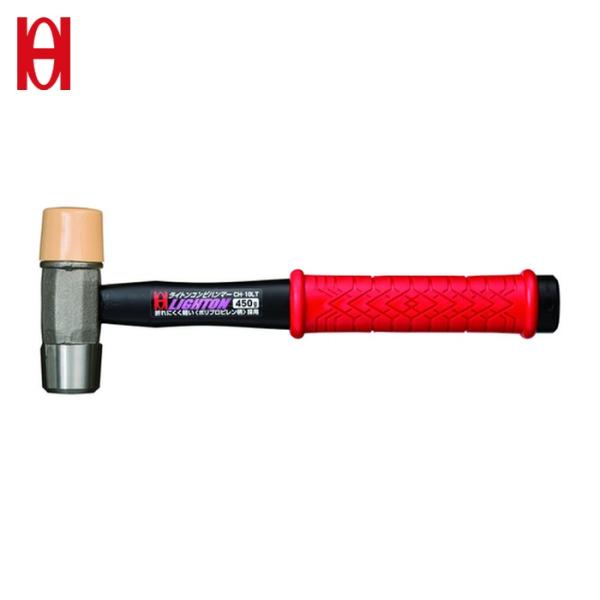 特長●ポリプロピレン柄は軽くて強く、手に吸い付くような握りやすいグリップで作業能率があがります。●本体鉄部は片手ハンマーとして、樹脂部はソフトハンマーとして使用でき、1本で2役の働きです。用途●シャフトの打ち込み、金型機械の修理。