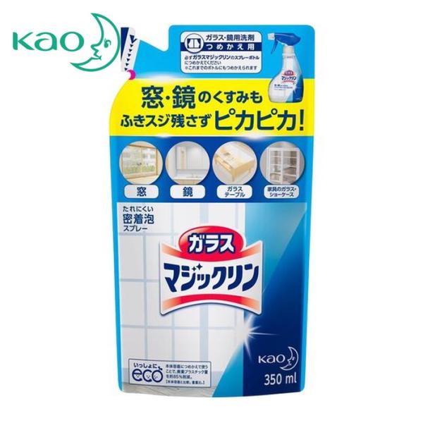 花王 Kao ガラスマジックリン つめかえ用 350ml (1個) 237927