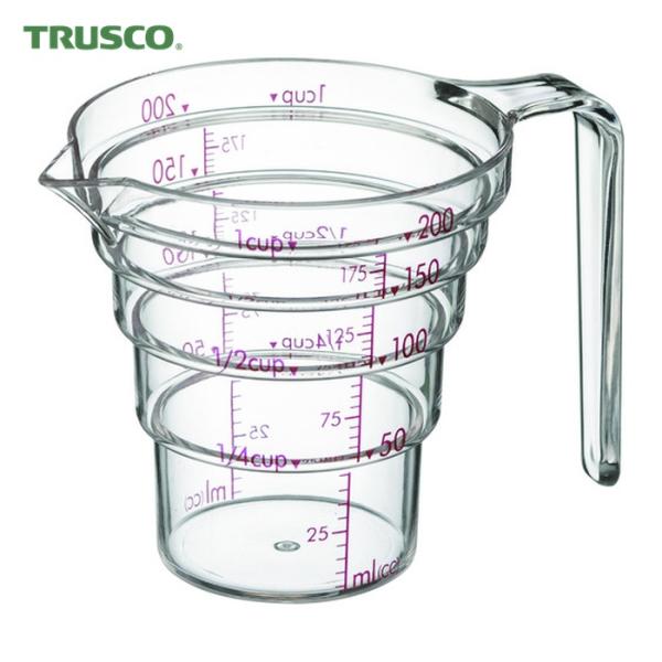 トラスコ TRUSCO 段々計量カップ200ml (1個) DD-250