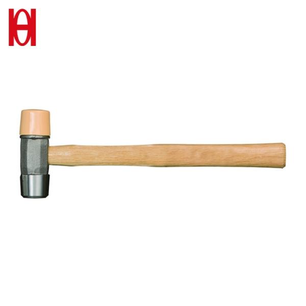 特長●本体鉄部は片手ハンマーとして、樹脂部はソフトハンマーとして使用でき、1本で2役の働きです。用途●シャフトの打ち込み、金型機械の修理。