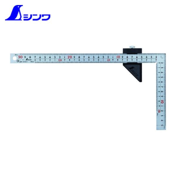 特長●曲尺用ストッパーの高い突き当て部と重厚な厚手広巾で、ぶれずに長いケガキ線が引けます。●曲尺の内目盛を利用し、簡易的にノギスのように挟んで測定ができます。●突き当て位置を変えることで45°のケガキ線が引けます。用途●ケガキ線を引く時に。...