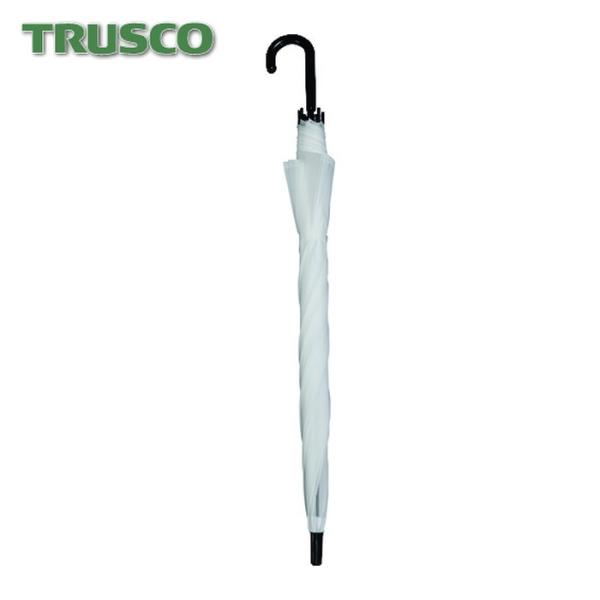 トラスコ TRUSCO ワンタッチジャンプビニール傘(半透明) サイズ68.5cm (1本) TBC-70A