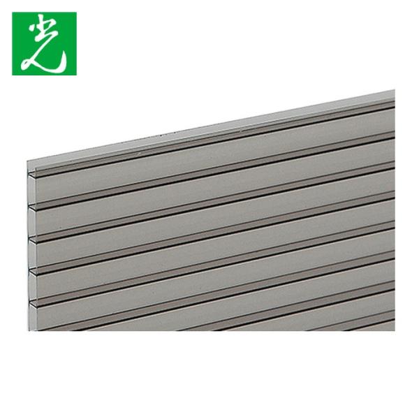 光 HIKARI ポリカ中空ボードブラウンスモーク 2枚入 900×1820×4mm(箱入) (1箱) KTP1894W-2-2