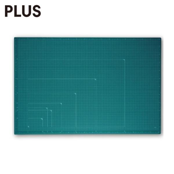 プラス PLUS 48587)カッターマット A1 GR CS-A1 緑 (1枚) CS-A1