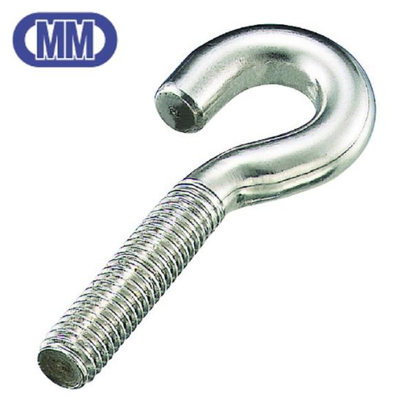 特長●ねじ付座金W-6M20Tと組み合わせて使用する事が出来ます。用途●壁面・床面・柱等に設置し、チェーン・ワイヤ・ロープの端末金具として。