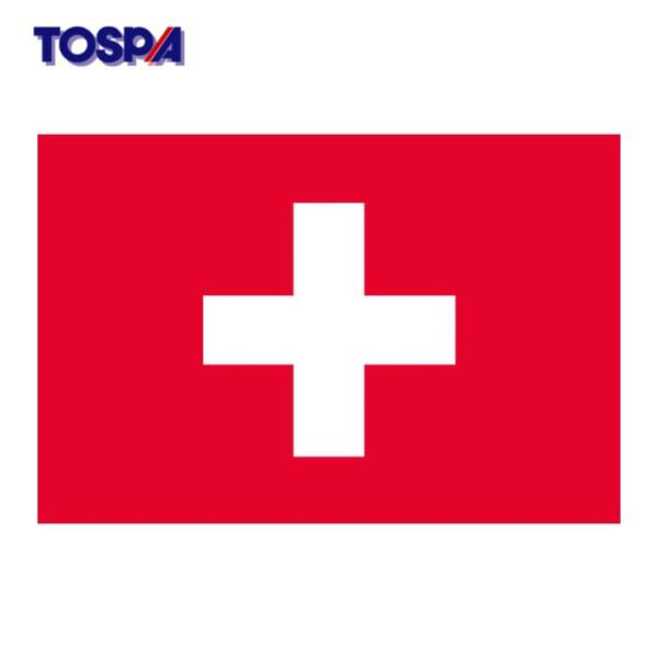 東京製旗 TOSPA 国旗No.1(70×105cm) スイス (1枚) 416341 : 工具ランド