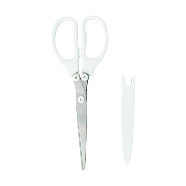 特長●キャップの先端を利用して、刃の間に挟まった細断クズを落とすこともできます。●刃と刃の間に樹脂製のスペーサーを設けることで摩擦を軽減し、軽い力でもカットできるよう工夫されたシュレッダーハサミです。