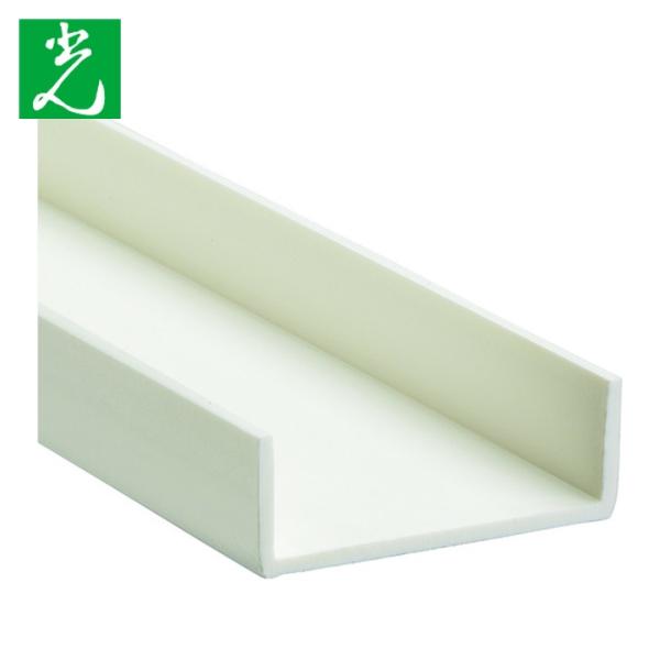 光 HIKARI 簡易内窓用フレーム&amp;レール 横カバーホワイト12×34×1830mm (1本) PTY3122