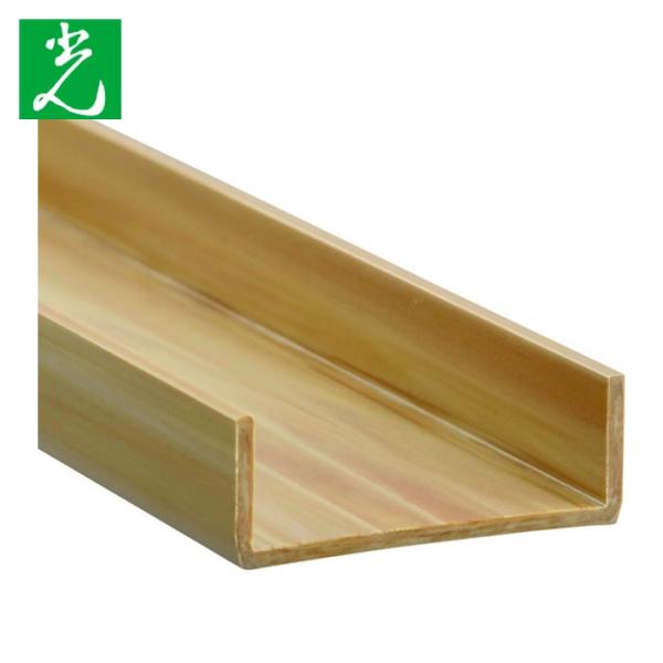 光 HIKARI 簡易内窓用フレーム&レール 横カバー木目12×34×915mm (1本) PTY3113