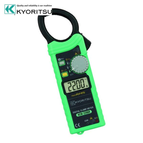 共立電気計器 KEW2200R 交流電流測定用クランプメータ(RMS) (1台)