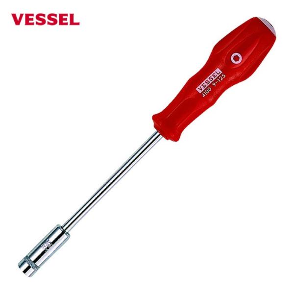 ベッセル VESSEL 4100-9-125 パワーソケットドライバー4100 対辺9×125 (1本)
