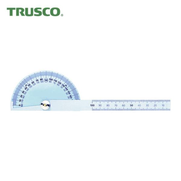 トラスコ TRUSCO プロトラクター ステンレス仕上げ 竿全長204mm (1個) 品番：TP-19N