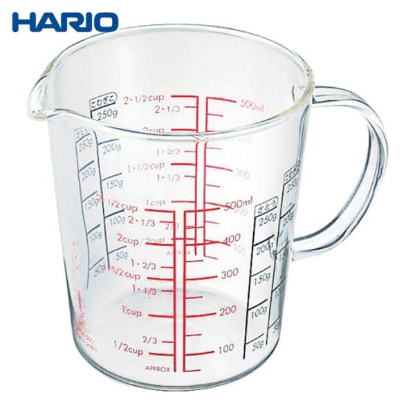 ハリオ HARIO メジャーカップ ワイド 500 (1個) CMJW-500