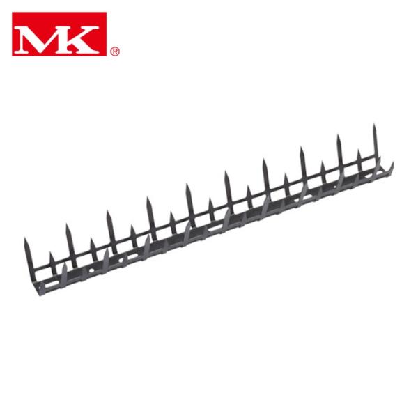 MK 有刺鉄線|特長:軽量で取り付けやすいです。 (天井付け、正面付け可能)・黒色、小型で外観を損ないません。