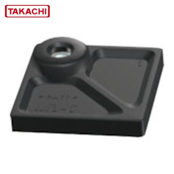タカチ電機工業 AST3-6B ナット入り貼付スペーサー (1袋4個入) (1袋)