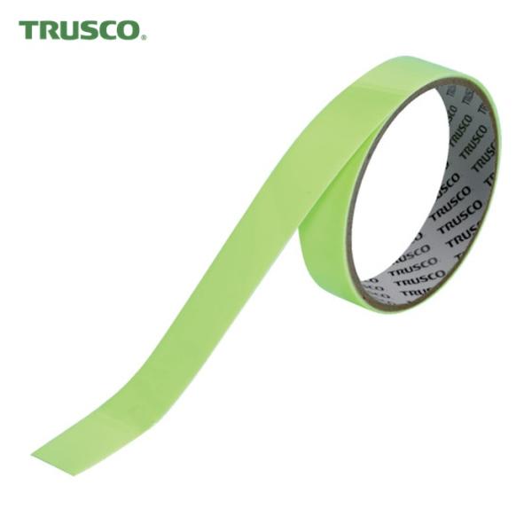 トラスコ TRUSCO 高輝度蓄光蛍光 19mmx1m (1巻) TNBK-1901