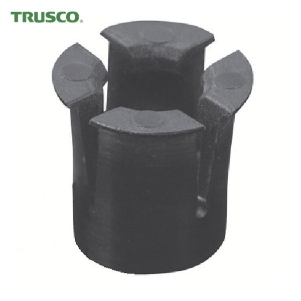 トラスコ TRUSCO ナイロンナット M6X1.0 下穴12.8 5個入 (1Pk) T-M6