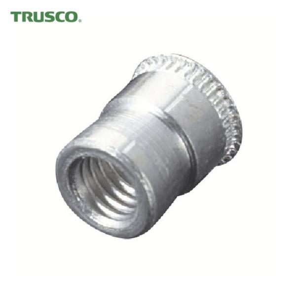 トラスコ TRUSCO インサートナット M4X0.7 下穴6.5 7個入パック (スチールSUM23L) (1Pk) T-INS-470