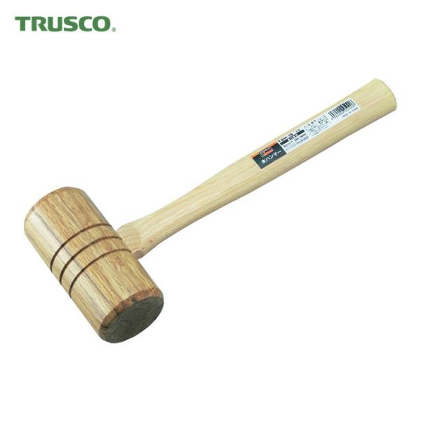トラスコ TRUSCO 木ハンマー （62mm） (1本) 品番：TWH-16
