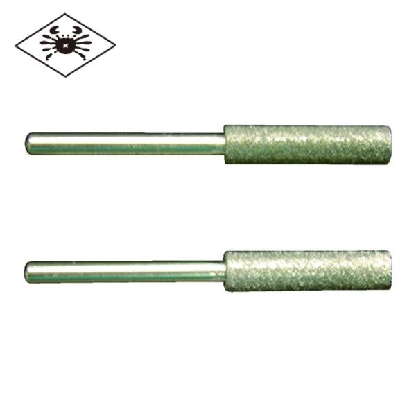 ニシガキ工業 N-821-50 軸付ダイヤ砥石 4mm (1Pk(袋)=2本入) (1Pk)