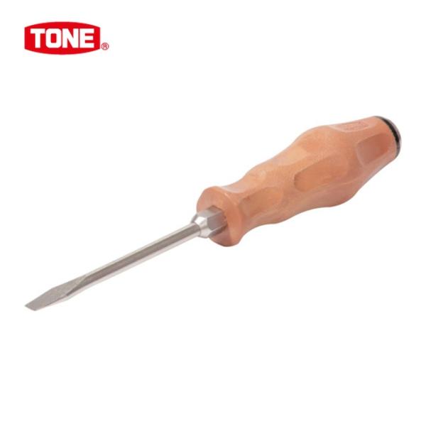 TONE トネ PWMD-150 木柄ドライバー スベランドライバー(貫通) 軸長150mm 全長258mm (1本)