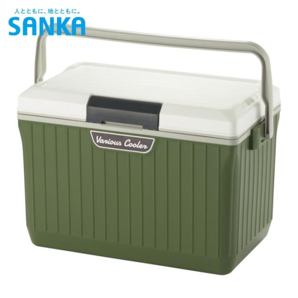 他サイト： SANKA サンカ ベリアスクーラー 17L ホワイト/グリーン (1個) VAC-17WH/GRの商品画像