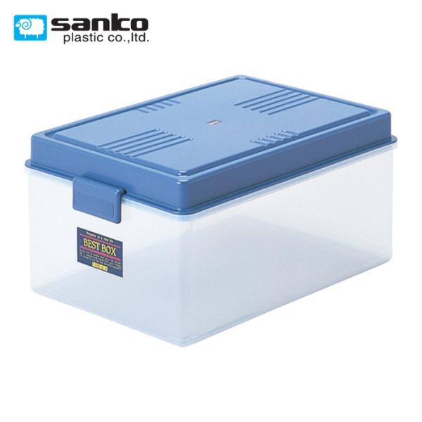 サンコープラスチック 収納ケース フタ付き 162656 ベストボックス B-4
