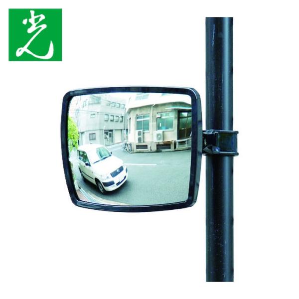 特長●取り付け、角度調整が容易にできます。●角型ワイドタイプなのでハッキリ、大きく見えます。用途●ガレージ・出入りの安全確認に。●店舗内の防犯。●倉庫・通路の安全確認に。
