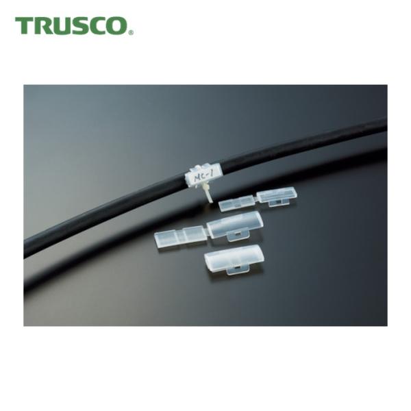 トラスコ TRUSCO マーカーボックス 適用張紙寸法40mmX17.0mm (100個) (1袋) MC2BOX