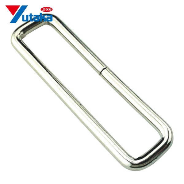 ユタカメイク 結束ベルト用金具|特長:平ベルト加工用の金具です。 ベルト同士の連結用や長さ調整にご使用いただけます。