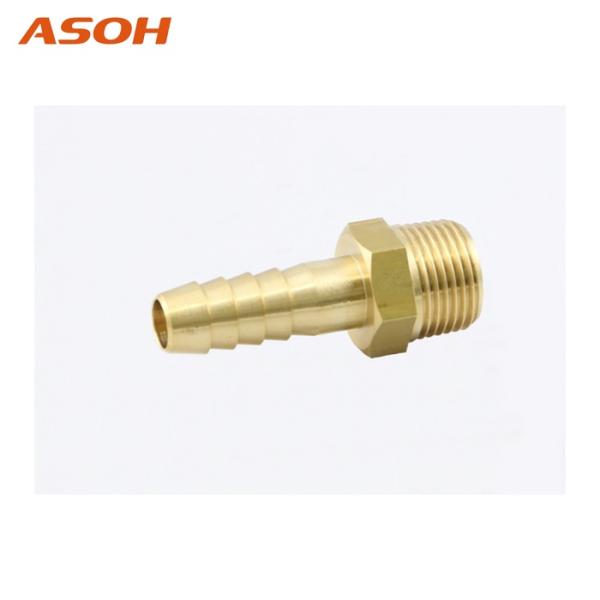 アソー ASOH HN-1216 ホースニップル PT1/4XΦ16 (1個)
