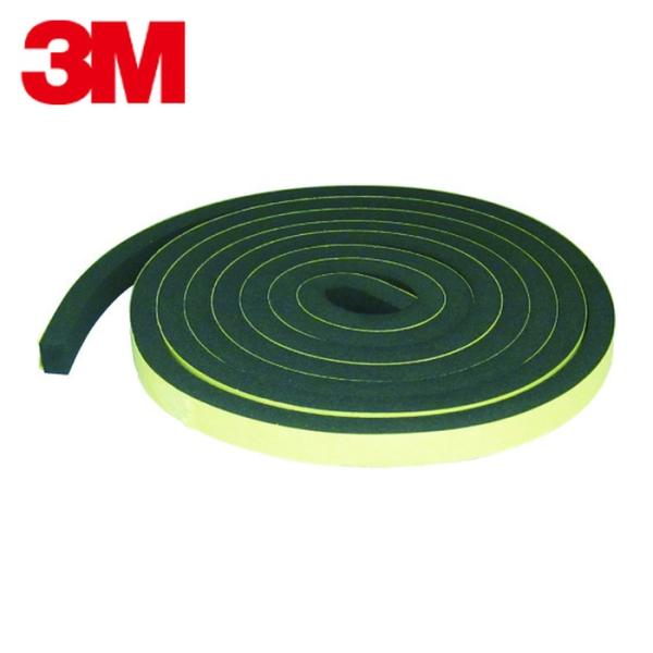 3M スリーエム スコッチ すき間ふさぎ防水テープ 屋外用 7mm×10mm×2m 黒 (1巻) EN-77